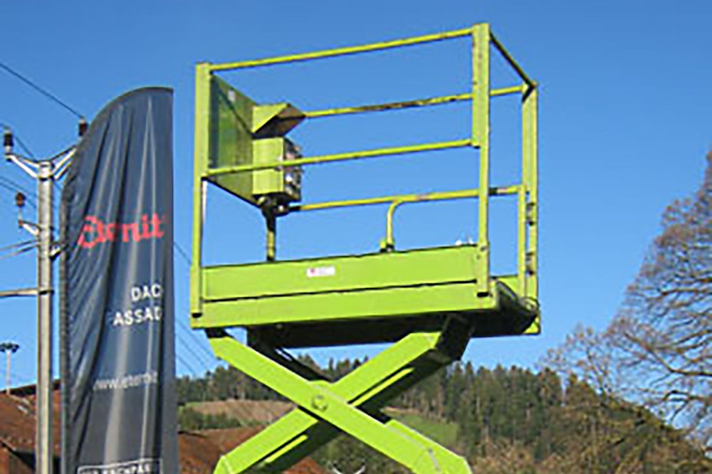 Scherbühne klein 6 Meter