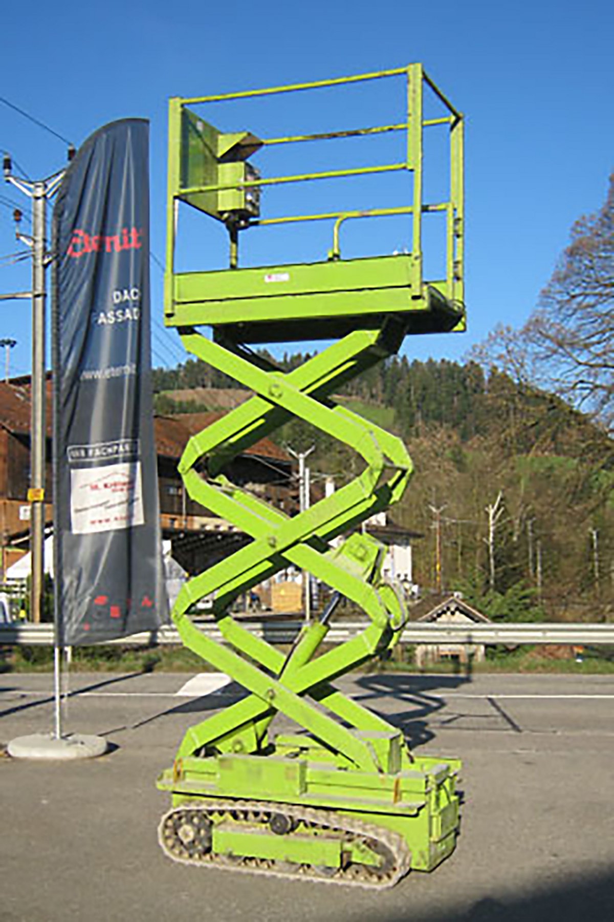 Scherbühne klein 6 Meter