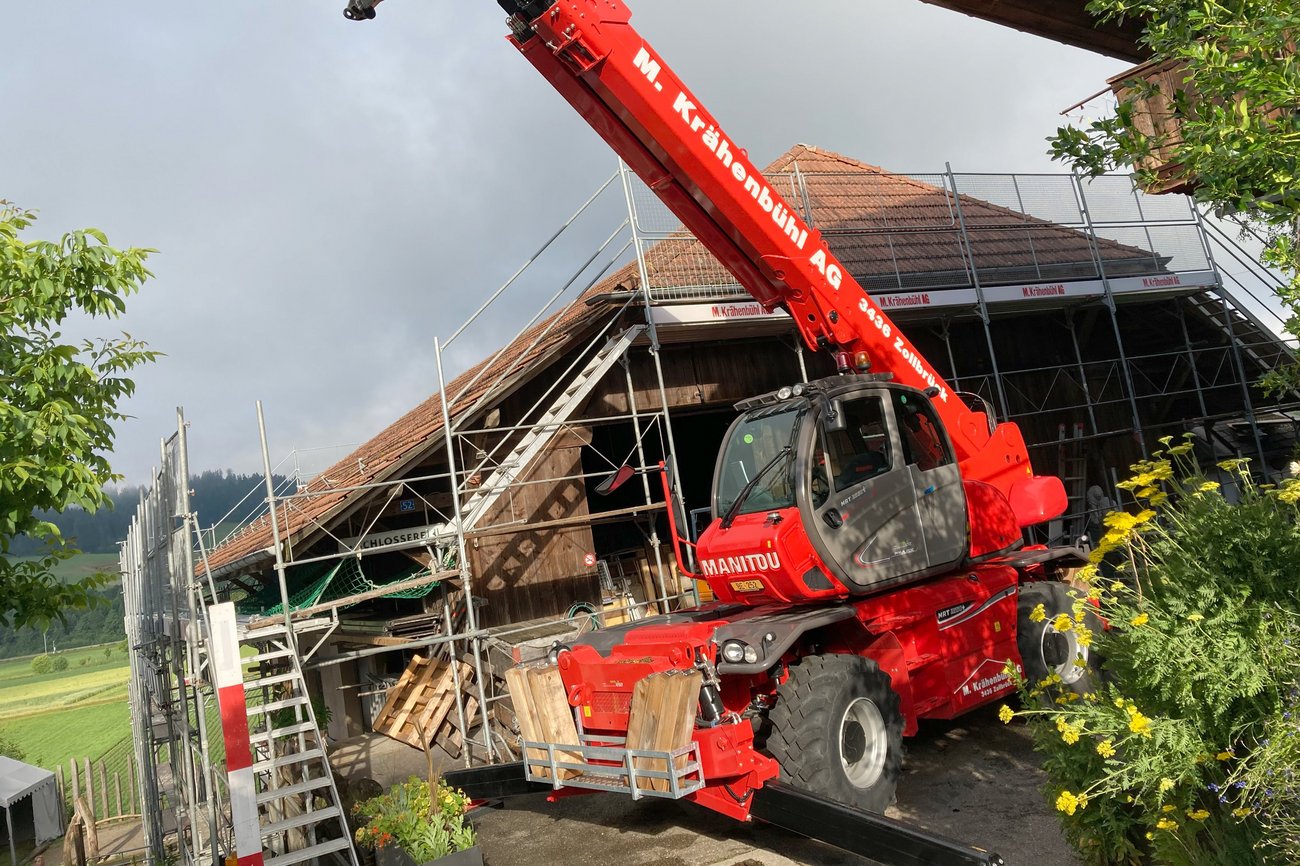 Hebebühnenvermietung - M. Krähenbühl AG Zollbrück